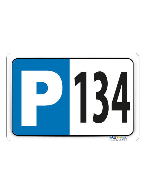Parking avec n° d'emplacement