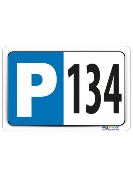 Parking avec n° d'emplacement