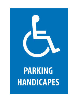 Parking handicapé