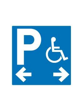 Directionnel parking handicapé