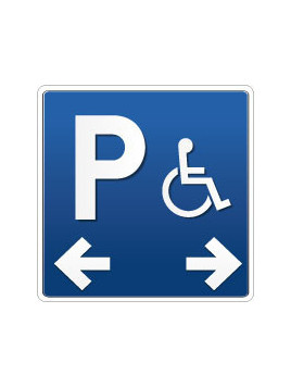 Directionnel parking handicapé