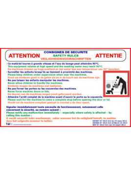 Panneau décret laverie 3...