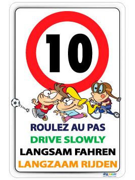 Roulez au pas 4 langues