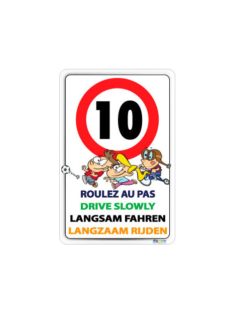 Roulez au pas 4 langues