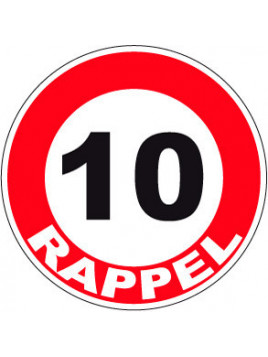 10 Rappel