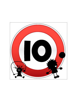 Panneau carré 10...