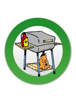 Picto barbecue permis