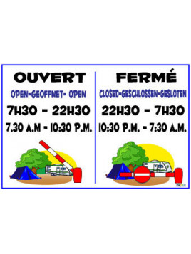 Ouvert / Fermé