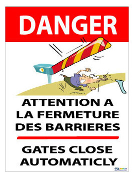 Attention fermeture...