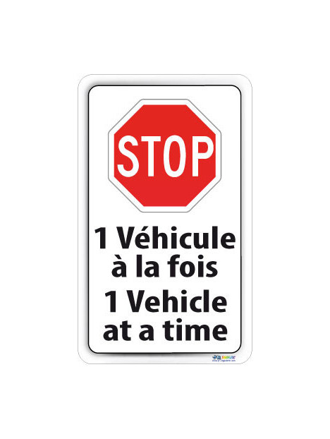 1 Véhicule à la fois
