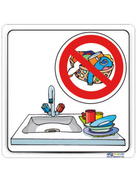 Plaque de porte bac à...