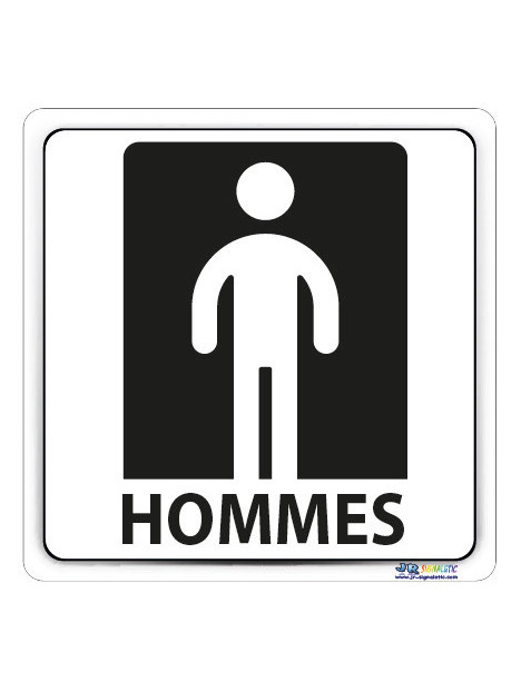 Plaque homme