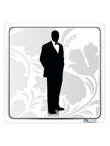 Plaque homme