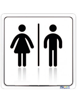 Pictogramme WC homme/femme