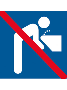 Pictogramme eau non potable