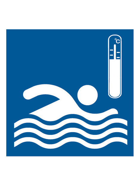 Pictogramme piscine chauffée