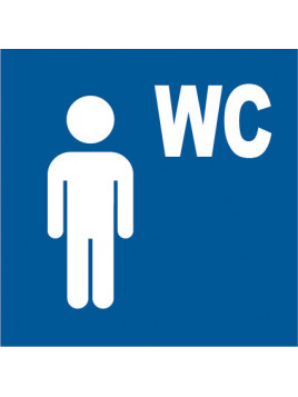 Pictogramme piscine WC Homme