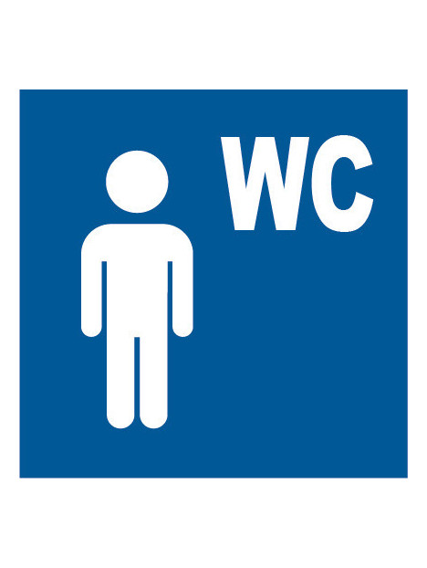 Pictogramme piscine WC Homme
