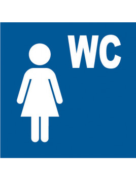 Pictogramme piscine WC Femme