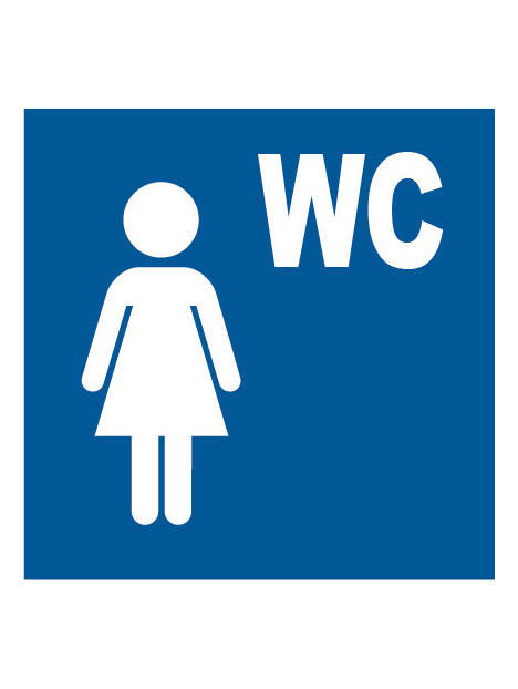 Pictogramme piscine WC Femme