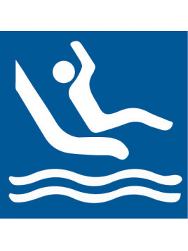 Pictogramme arrivé toboggan