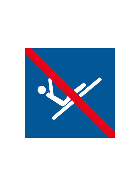 Pictogramme décent en arrière interdit