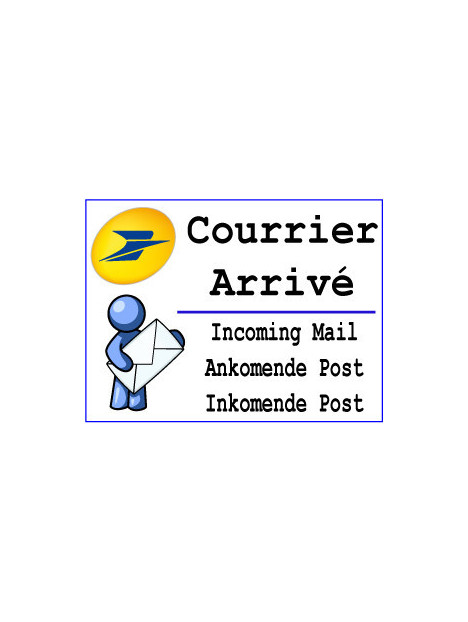 Courrier arrivé