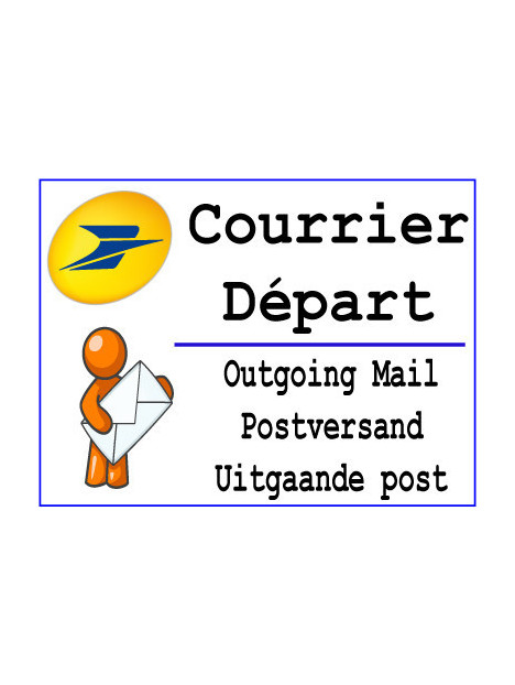 Courrier départ