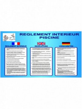 Règlement intérieur piscine...