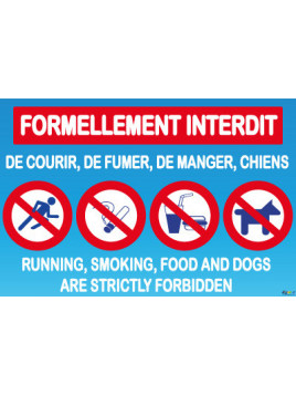 Formellement interdit de...