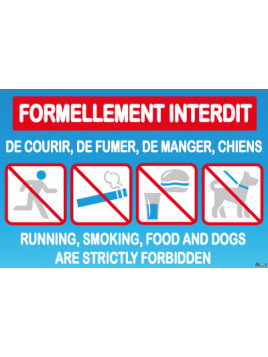 Formellement interdit de...