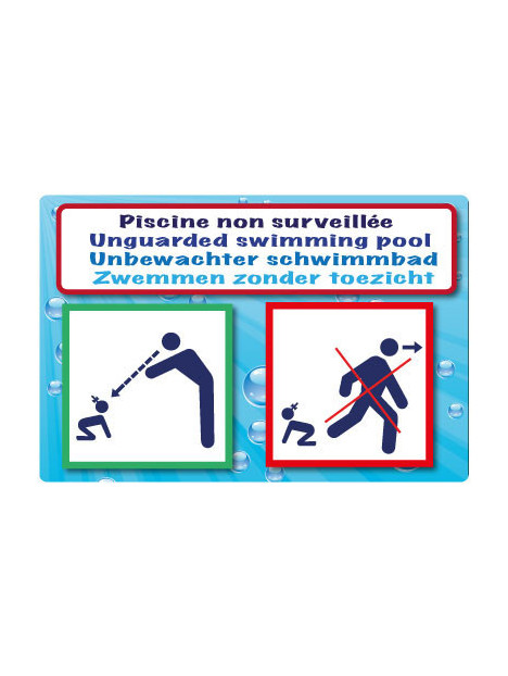 Piscine non surveillée