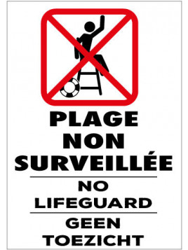 Plage non surveillée 3...