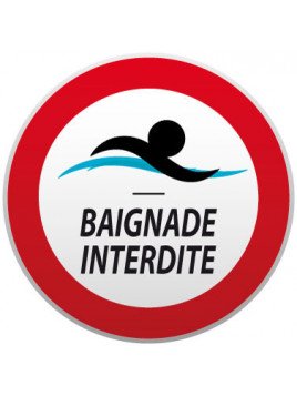 Baignade interdite avec...