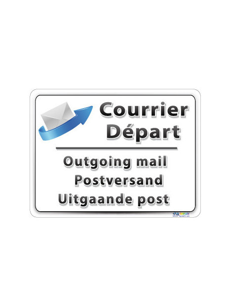 Courrier départ