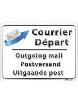 Courrier départ