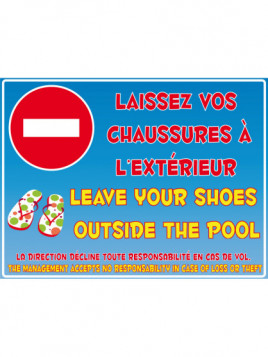 Chaussures interdites