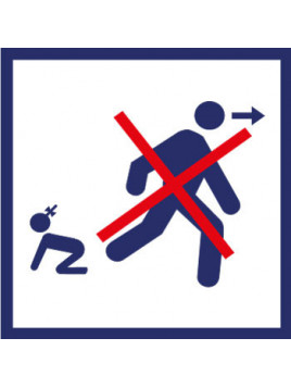 Pictogramme Ne pas laisser...