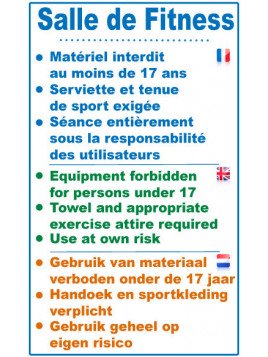 Salle de fitness