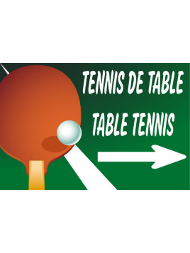 Tennis de table à droite