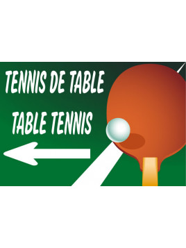 Tennis de table à droite