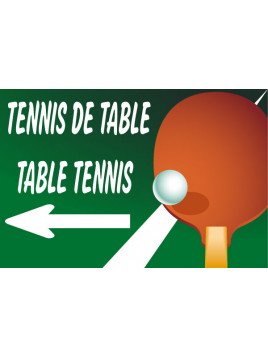 Tennis de table à droite