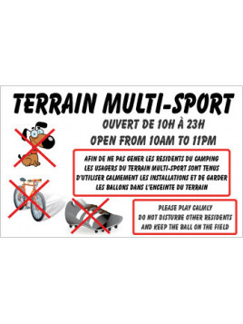 Terrain multi-sport avec...