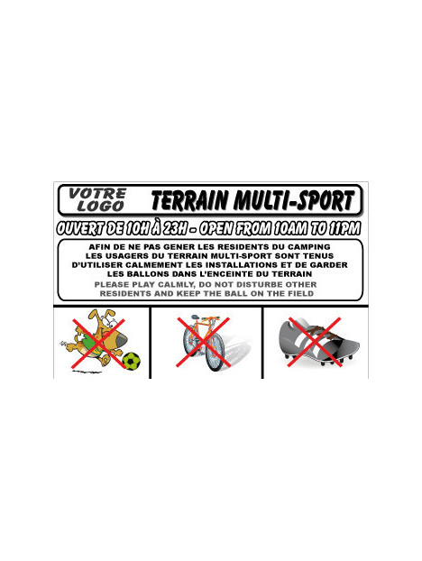 Terrain multi-sport Français/Anglais