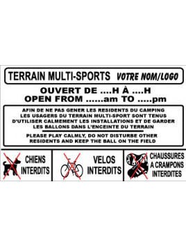 Terrain multi-sport avec...