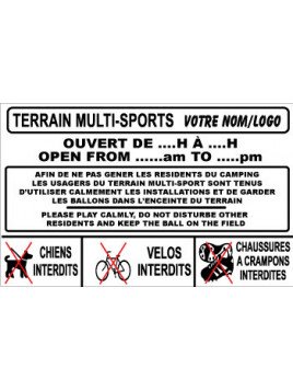 Terrain multi-sport avec...