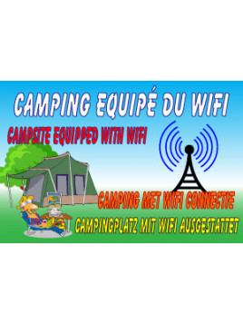 Camping équipé en Wifi
