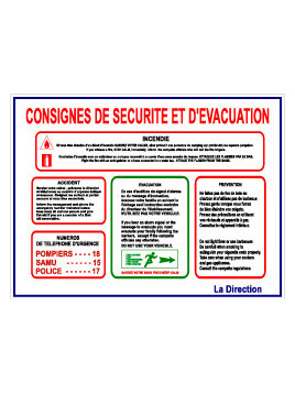 Consignes de sécurité et...