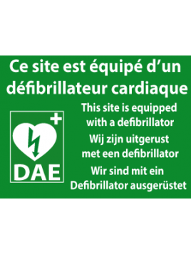 Site équipé défibrillateur 1