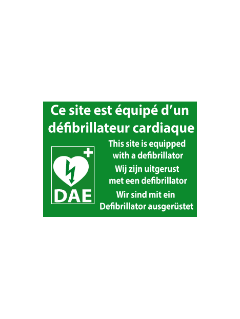 Site équipé défibrillateur 1